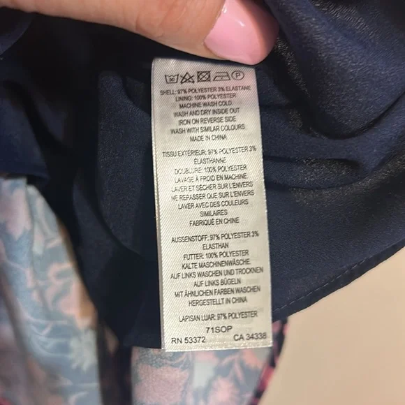 French Connection Bethany Verona Cut Out Dress Size 10 - Picture 8 of 8